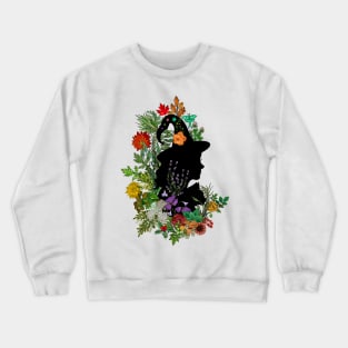 The Witch's Garden Silhouette Crewneck Sweatshirt